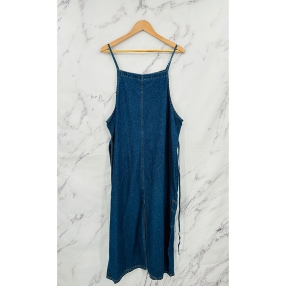 True Blue Vintage Denim Midi Dress - Picture 3 of 3